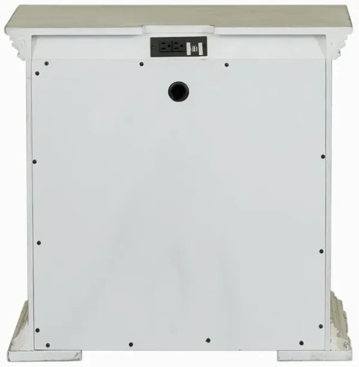 Big Valley White Nightstand