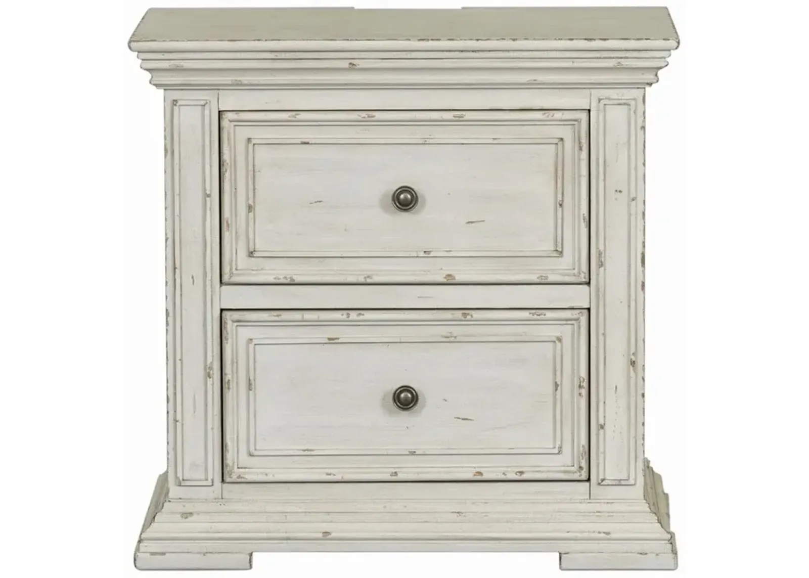 Big Valley White Nightstand