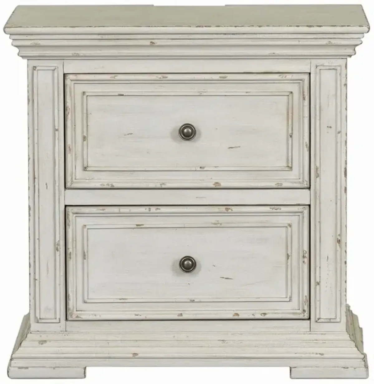 Big Valley White Nightstand