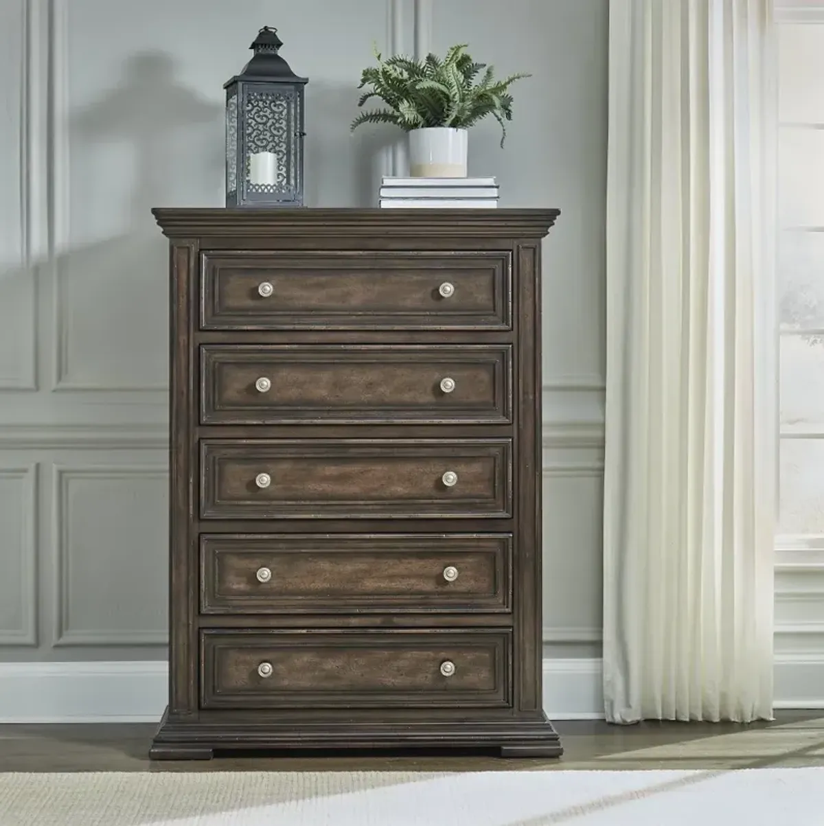 Big Valley Brown Chest of Drawers