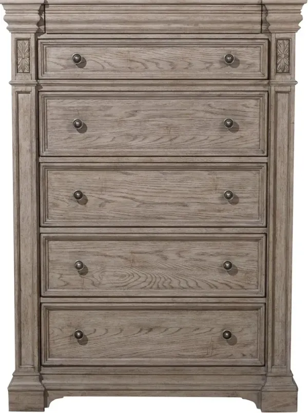 Kingsbury Gray Chest of Drawers