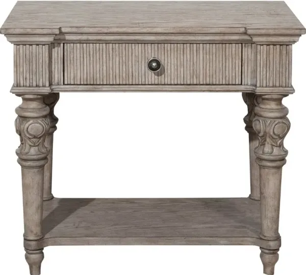 Kingsbury Gray Nightstand
