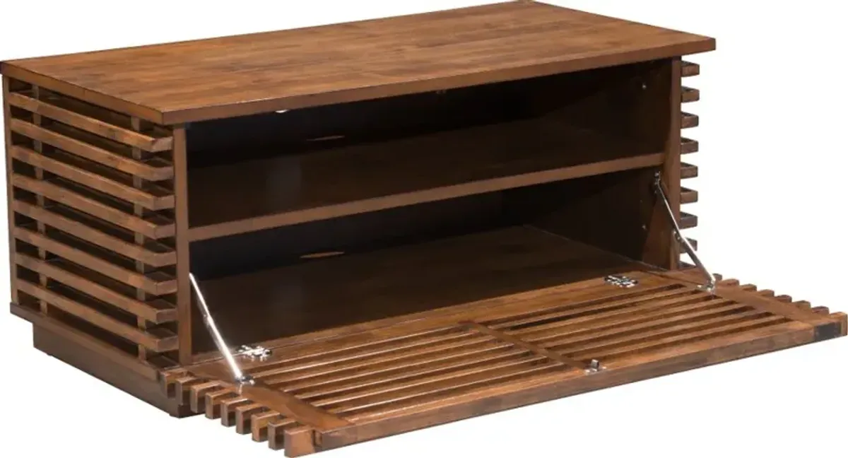 Arosio Brown TV Stand