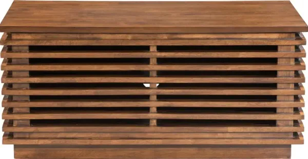 Arosio Brown TV Stand