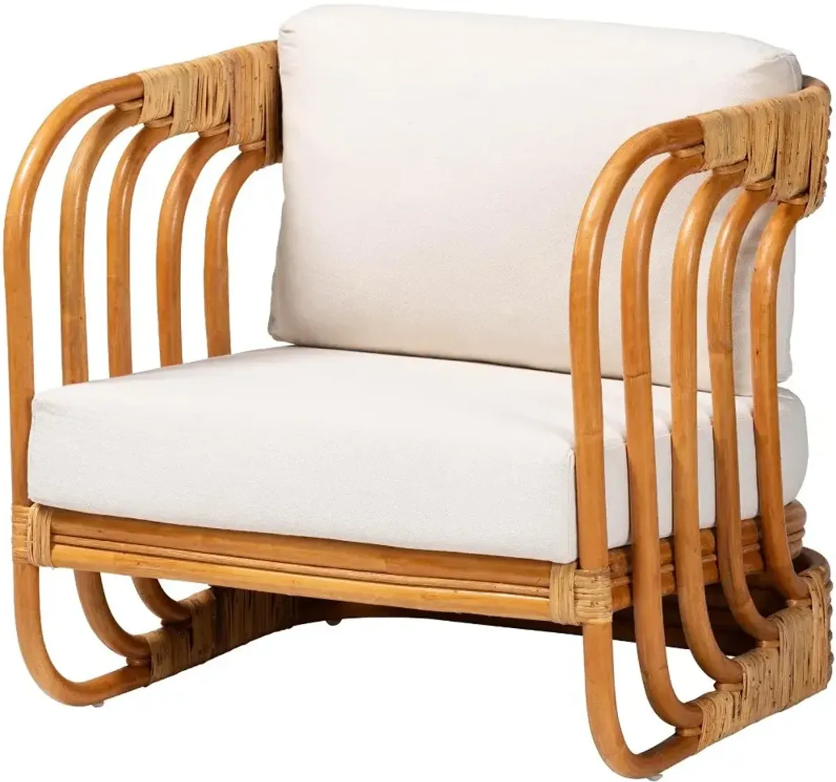 Corsa Bohemian Natural Rattan Armchair