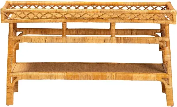 Savitri Light Brown Sofa Table