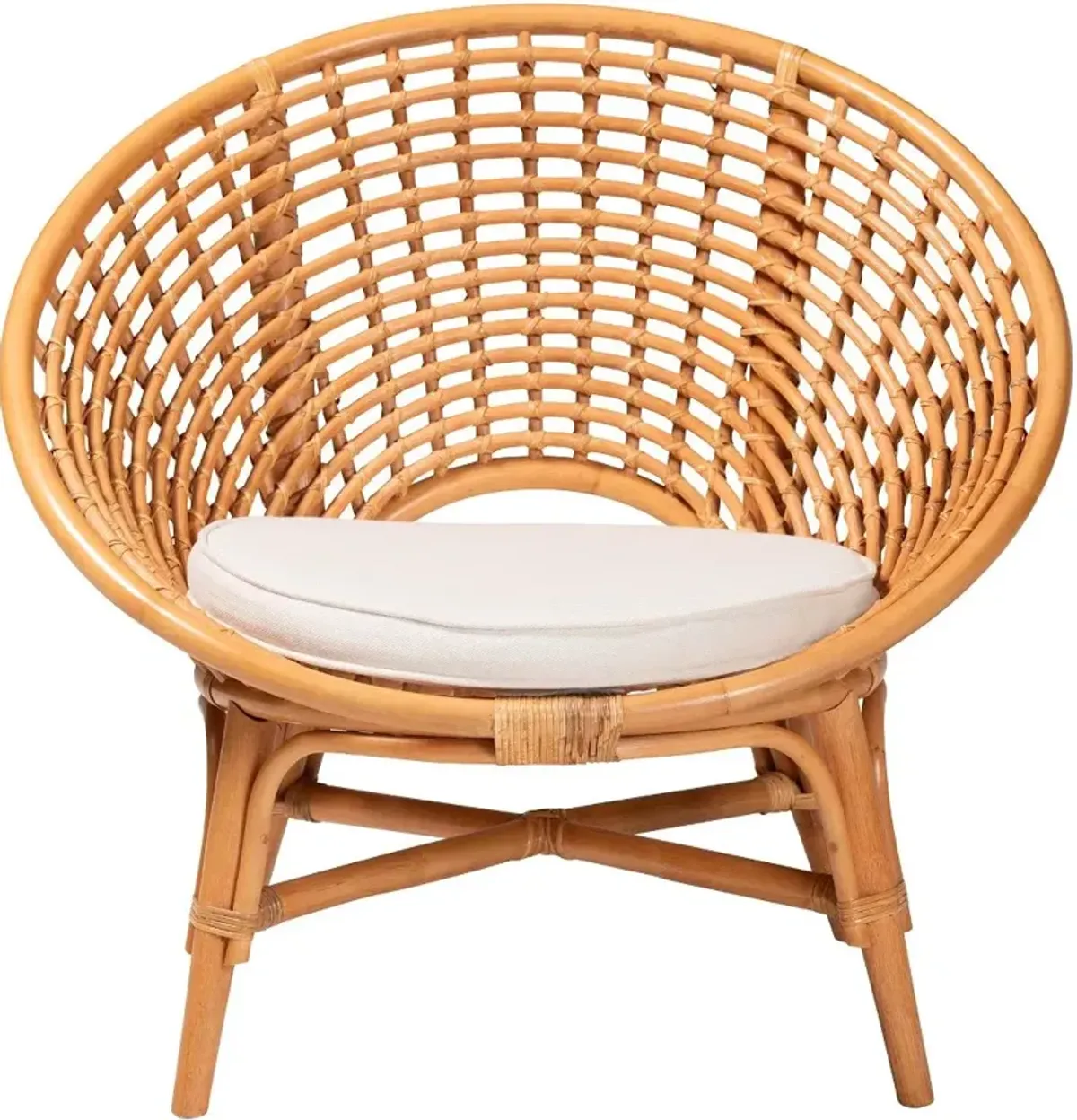Aerin Natural Rattan Accent Chair