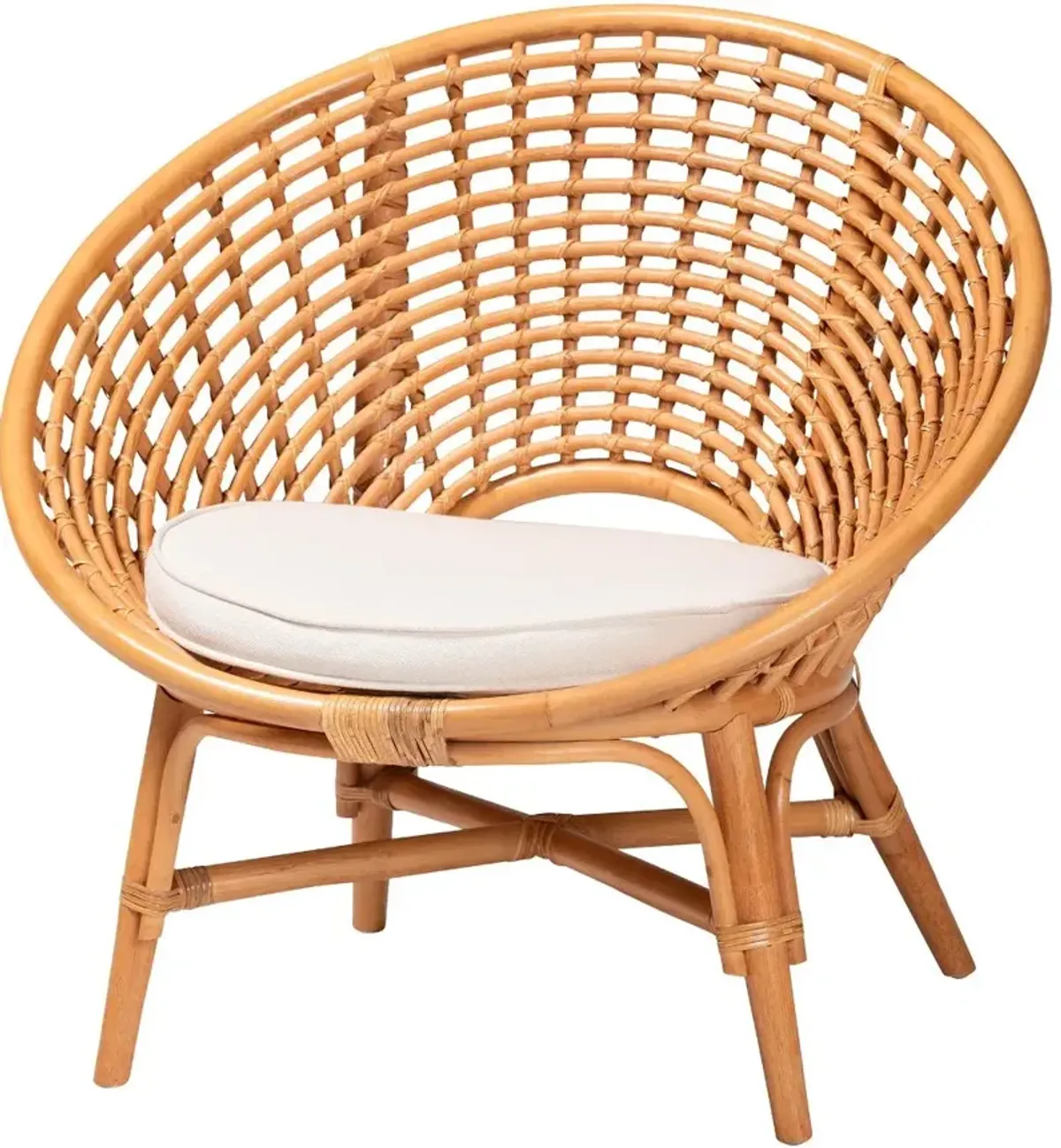 Aerin Natural Rattan Accent Chair