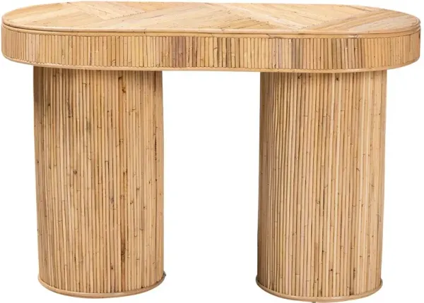 Iryna Light Brown Sofa Table