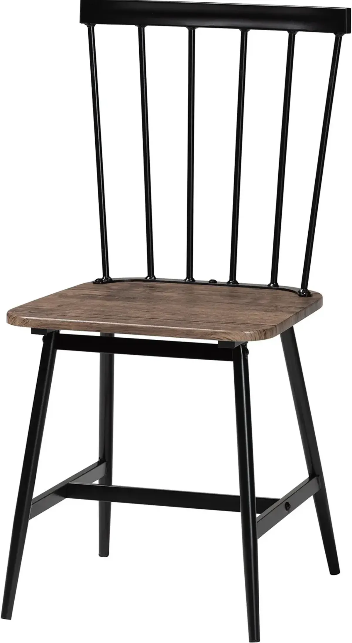 Cardinal Industrial Wood and Metal 5-Piece Dining Set