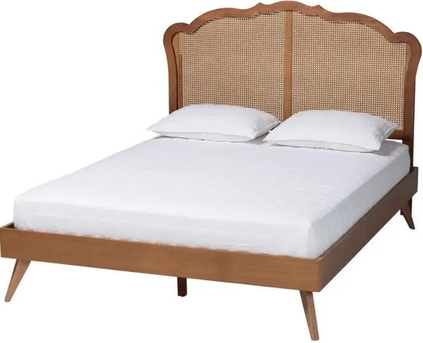 Aithan Brown Platform Bed
