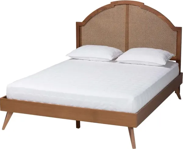 Ridgley Brown Queen Platform Bed