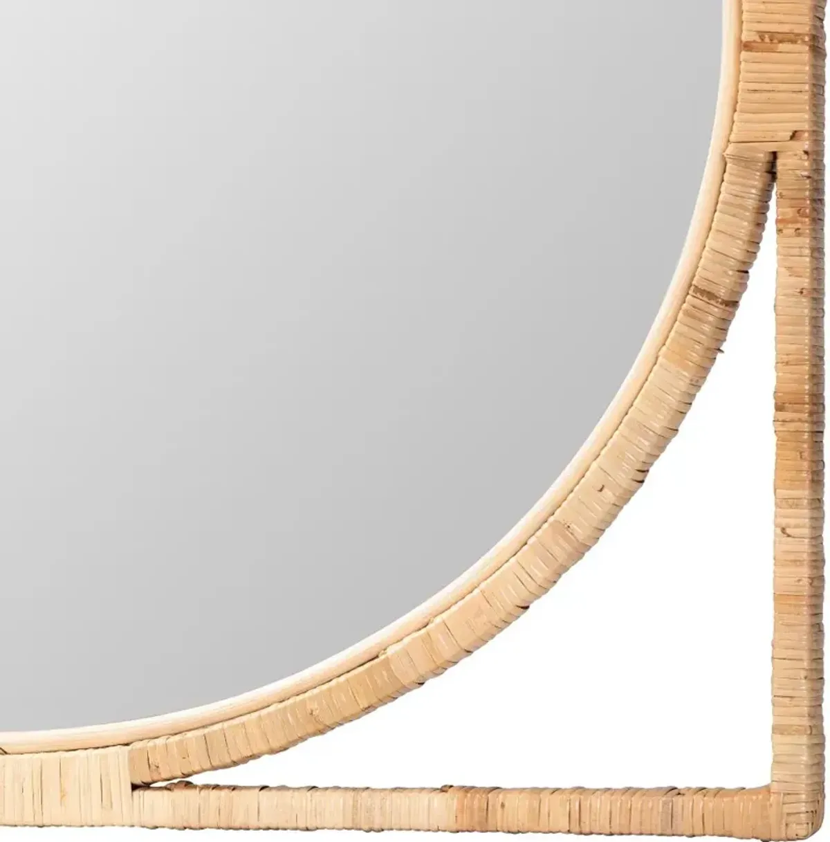 Bayan Natural Rattan Wall Mirror