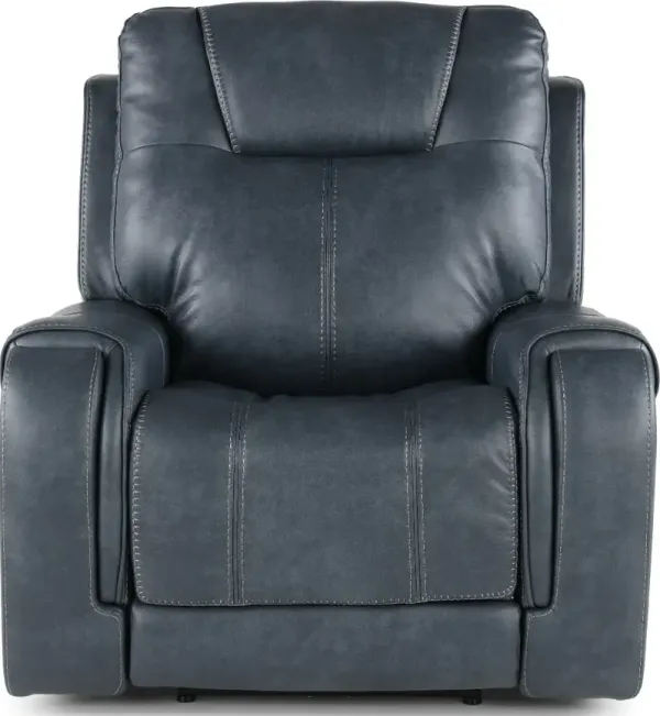 Conway Slate Gray Power Recliner