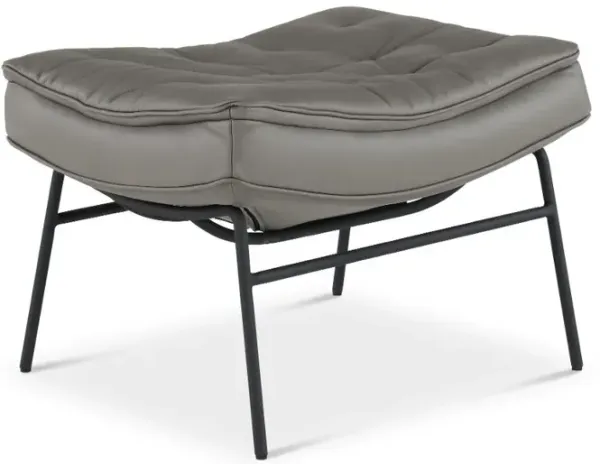 Zen Miami Dolphin Gray Ottoman