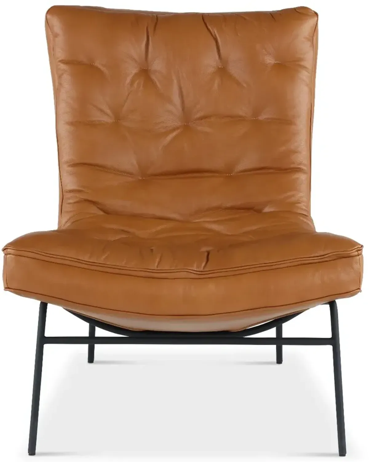 Zen Caramel Brown Accent Chair