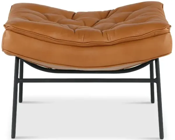 Zen Caramel Brown Ottoman