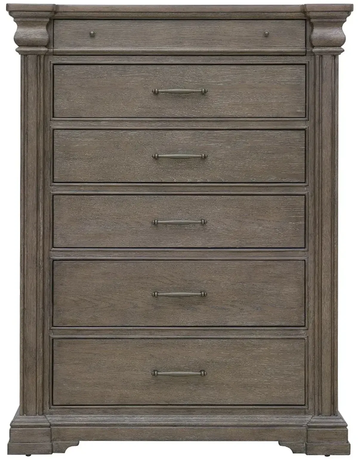 Madison Ridge Natural Bark Brown Chest of Drawers