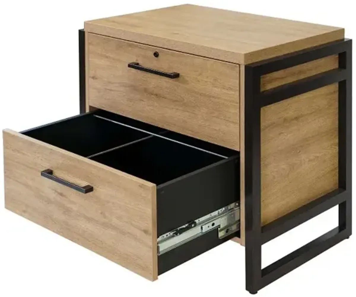 Mason Natural and Black Lateral File