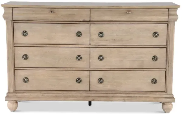 Traditions Saddle Tan Dresser