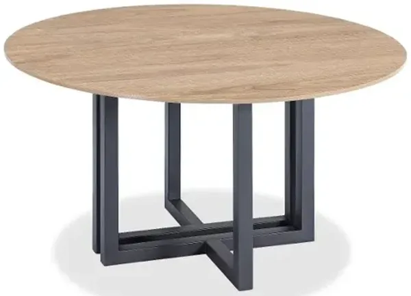 Cade Washed Oak Dining Table