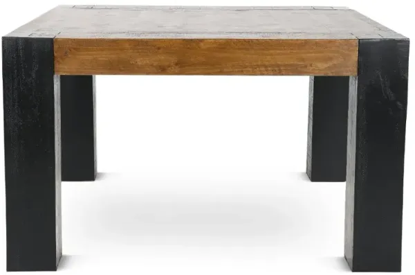Pacifico Black and Brown Counter Height Dining Table