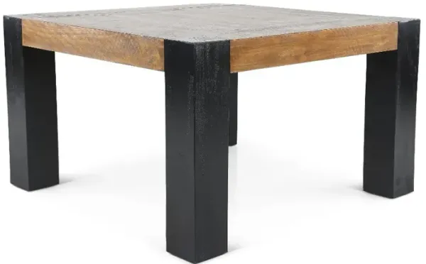 Pacifico Black and Brown Counter Height Dining Table