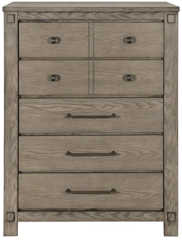 Otis Light Brown Chest of Drawers
