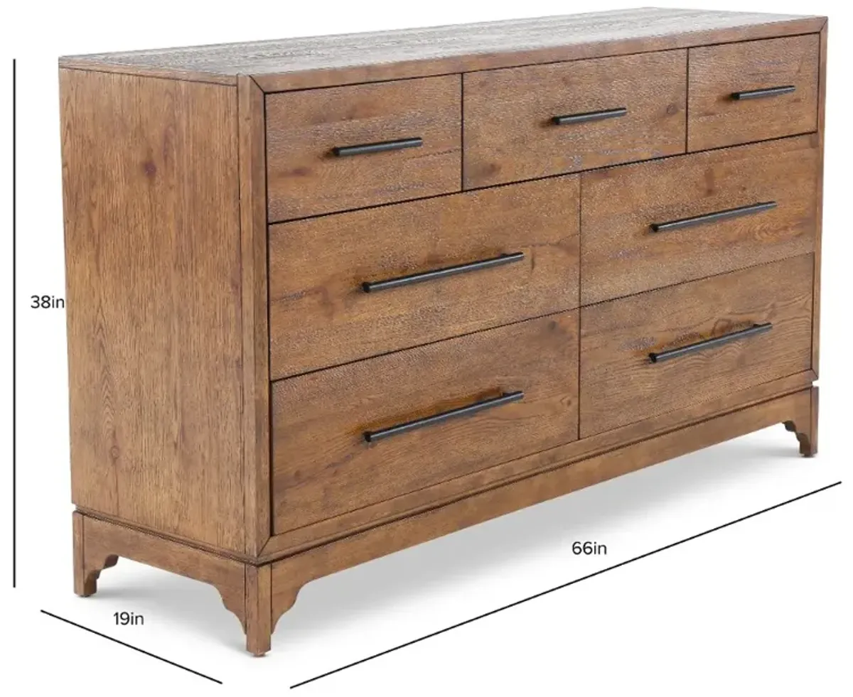 Calhoun Whiskey Oak Dresser