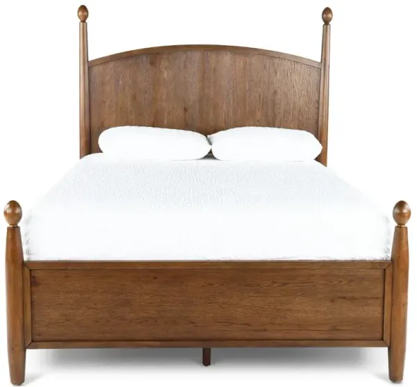 Calhoun Whiskey Oak King Bed