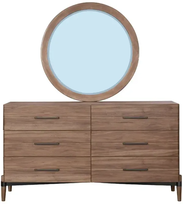 Tranquility Walnut Brown Dresser