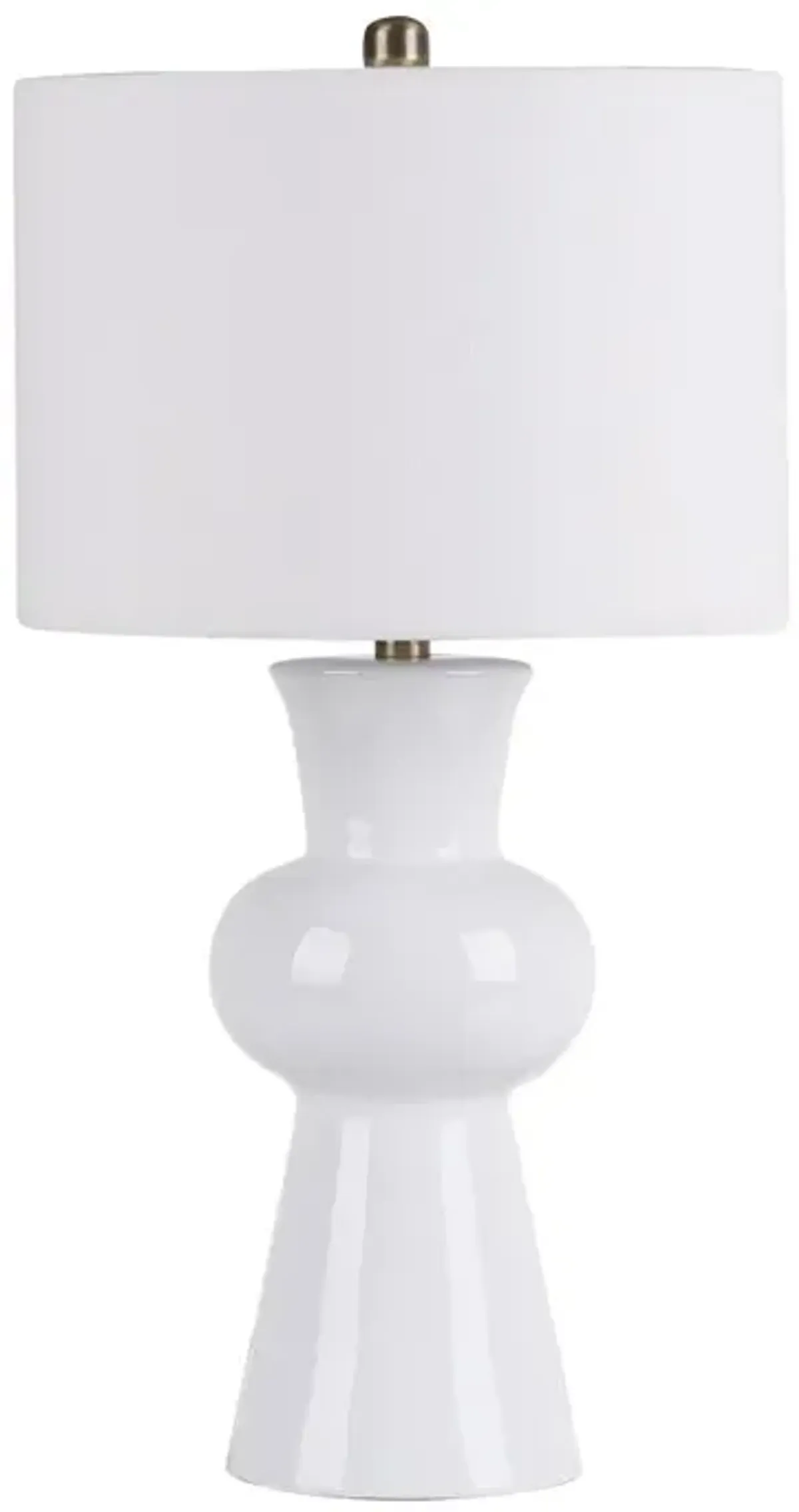 White Ceramic Table Lamp