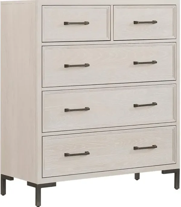 Wallburg Off-White Chest of Drawers