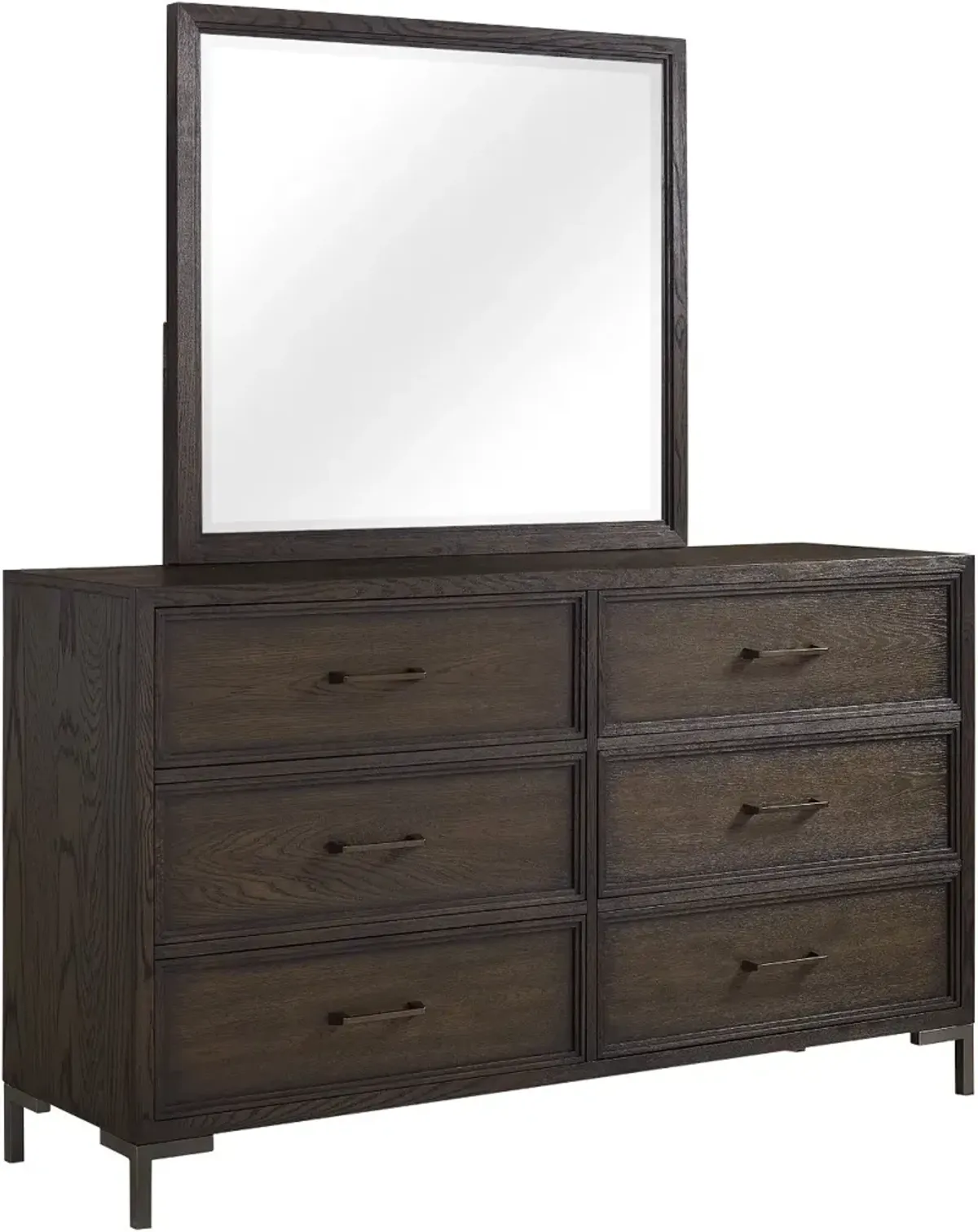 Wallburg Dark Brown Dresser