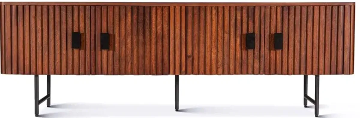 Verbania Brown TV Stand
