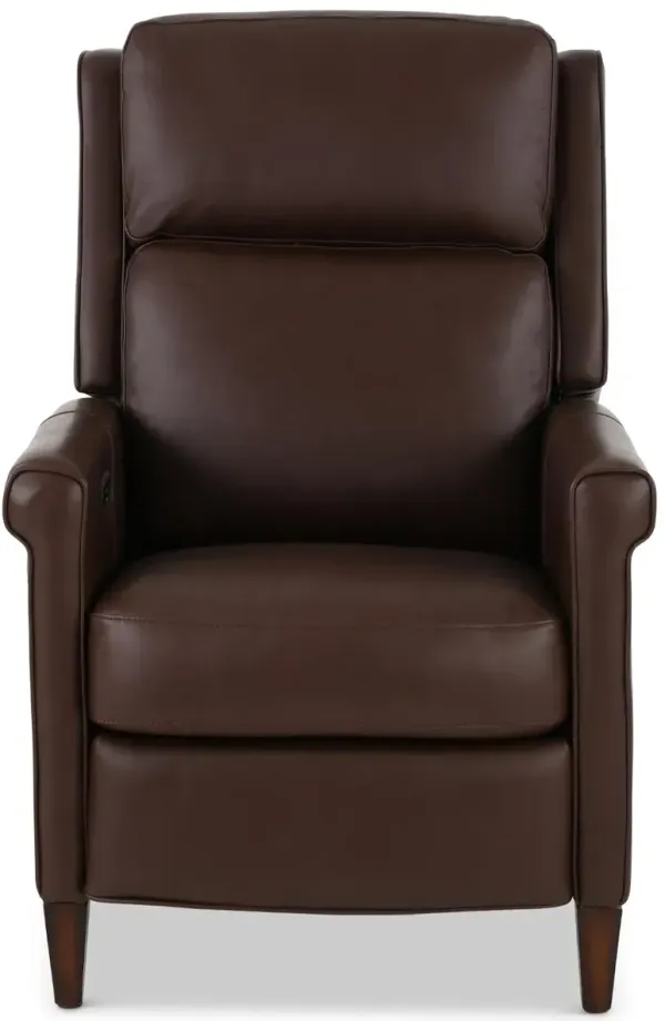 Northfield Walnut Brown High-Leg Power Recliner