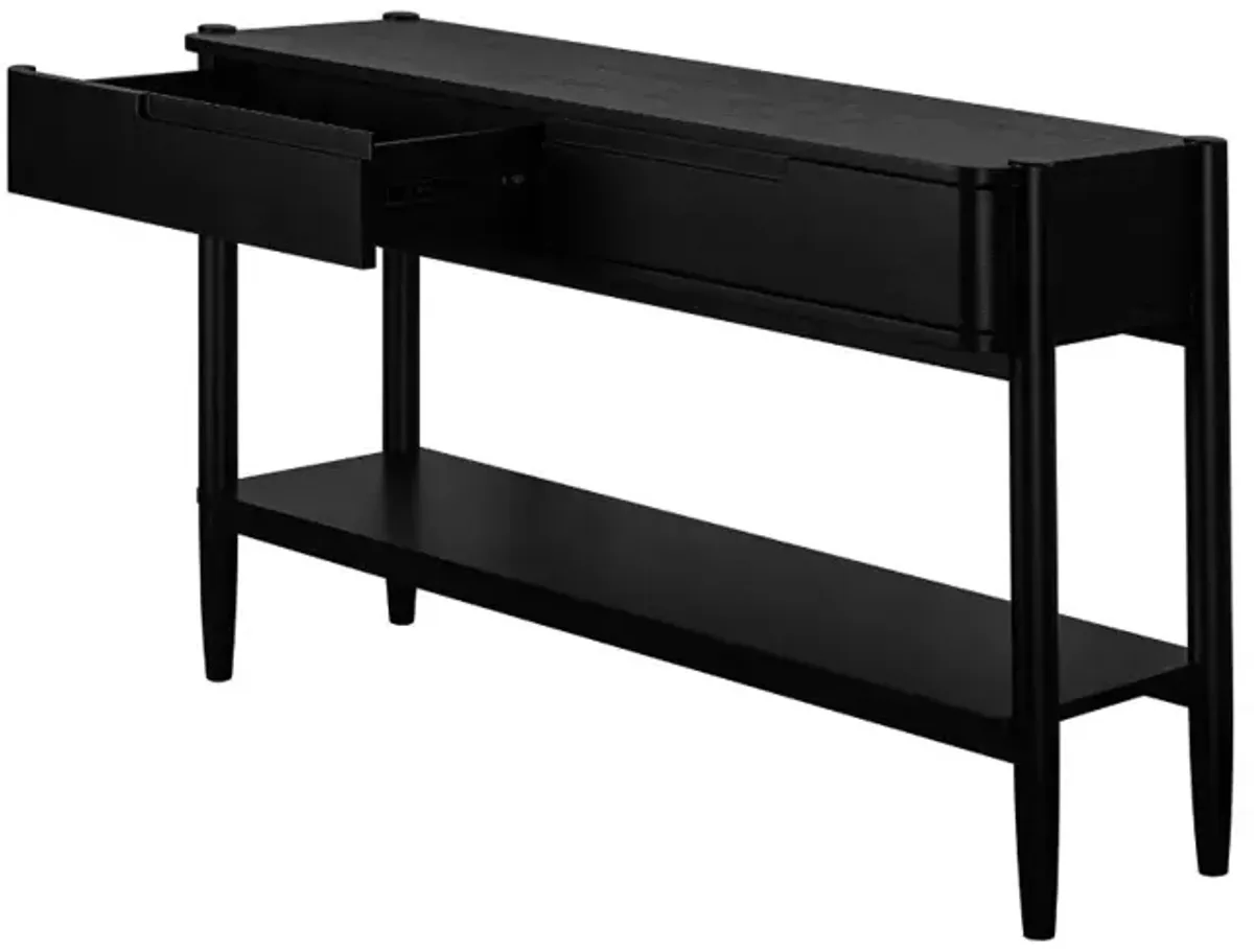 Casal Black Sofa Table