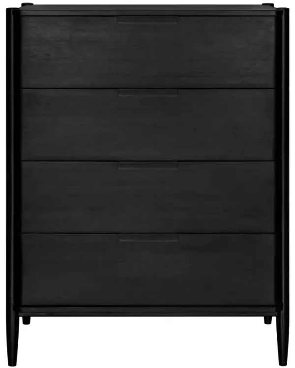 Casal Black Chest of Drawers