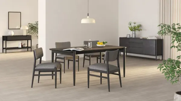 Casal Black 5 Piece Dining Set