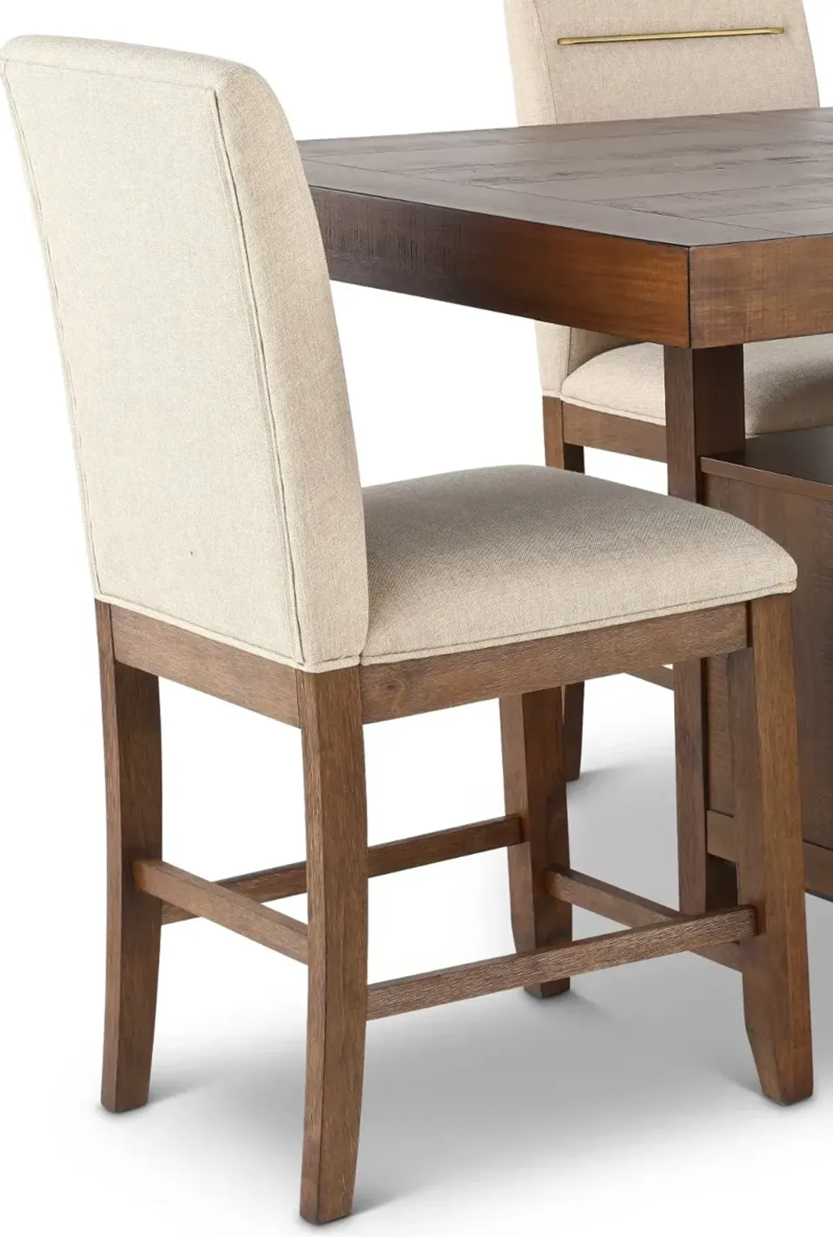 Garland Toffee Brown 5 Piece Counter Height Dining Set