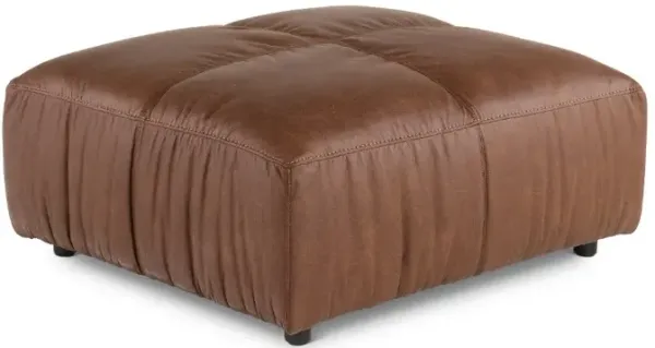 Mirage Brown Ottoman