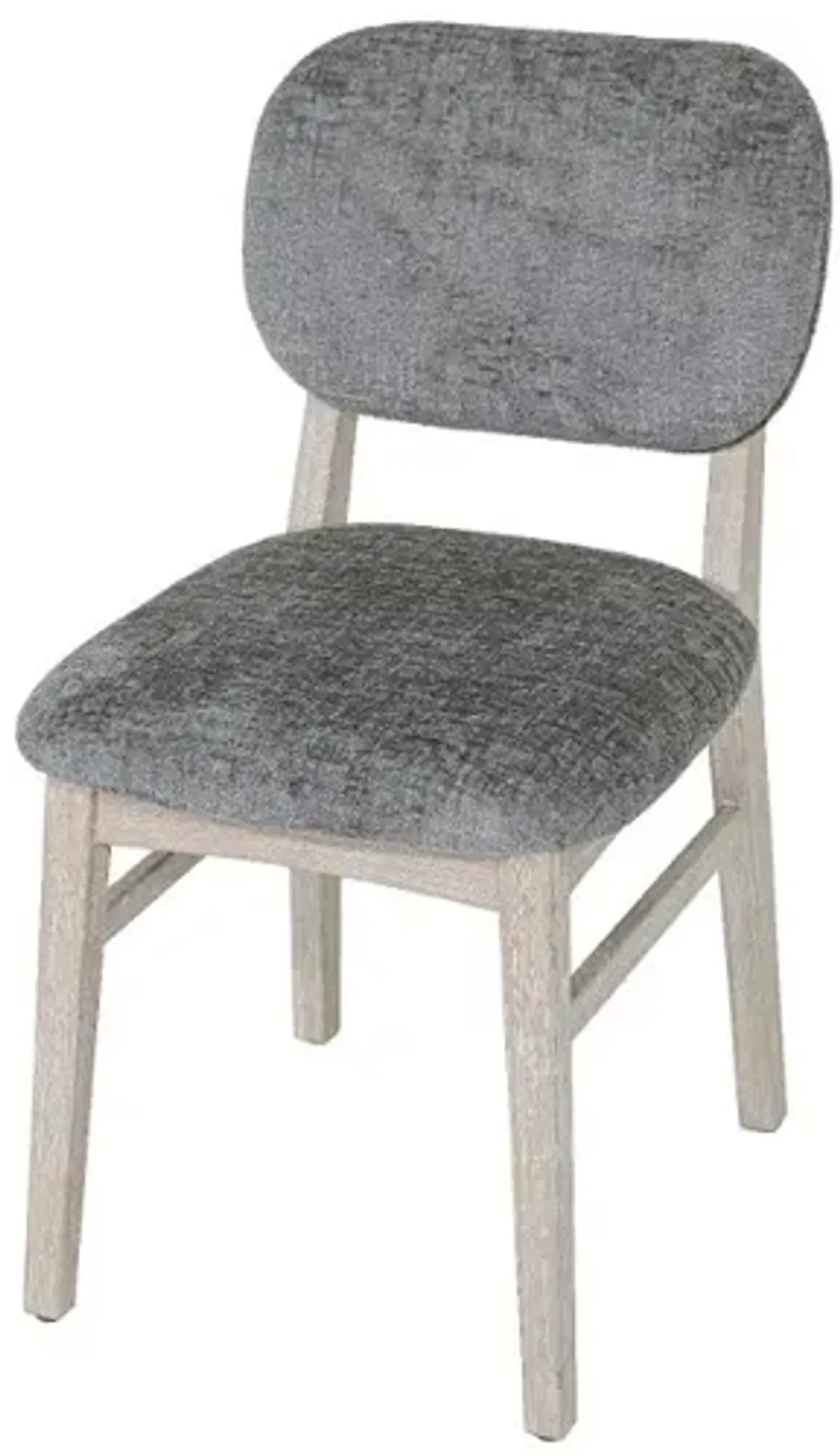 Leah Natural Washed and Gray Dining Chair