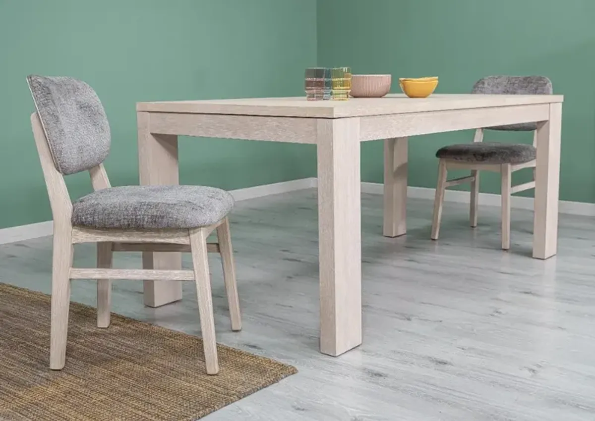 Leah Natural Washed 5 Piece Dining Set