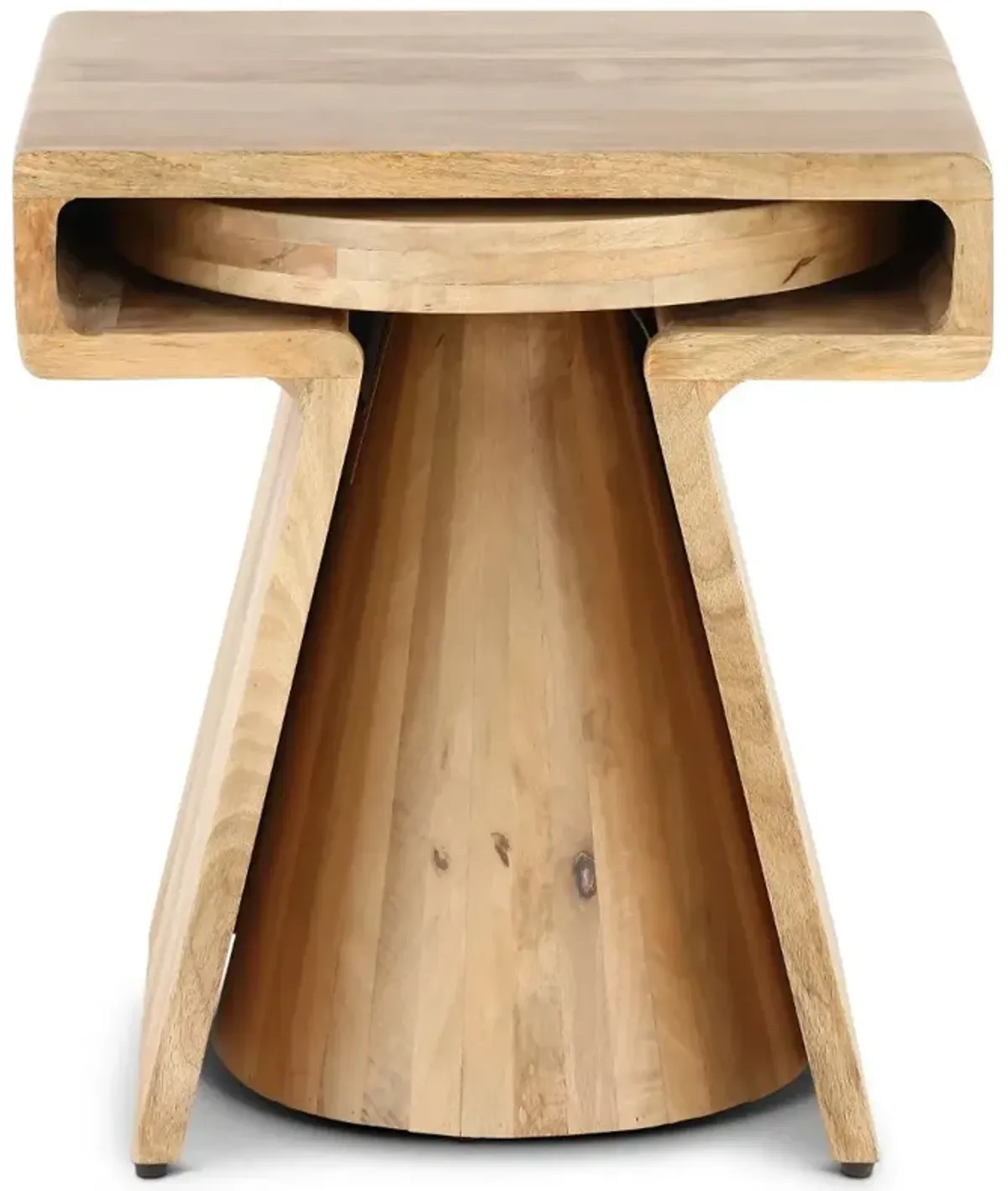 Keppler Brown Nesting Tables, Set of 2