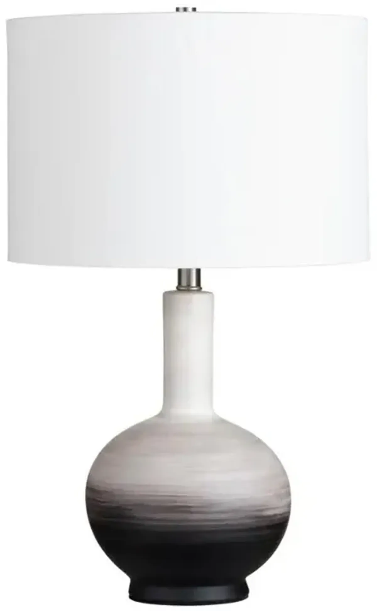 Black and White Table Lamp