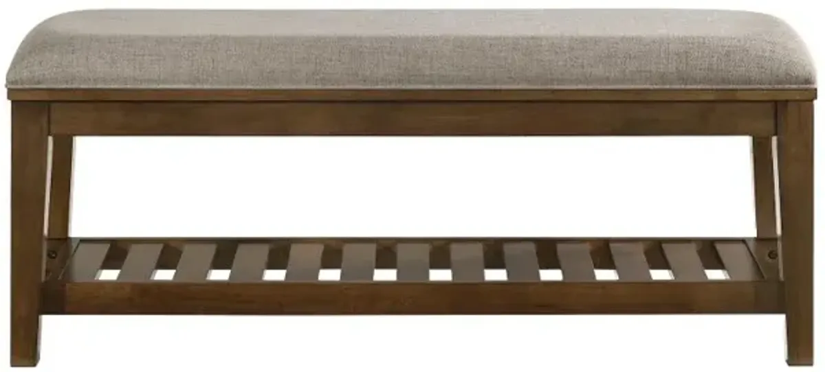 Andover Walnut Bed Bench