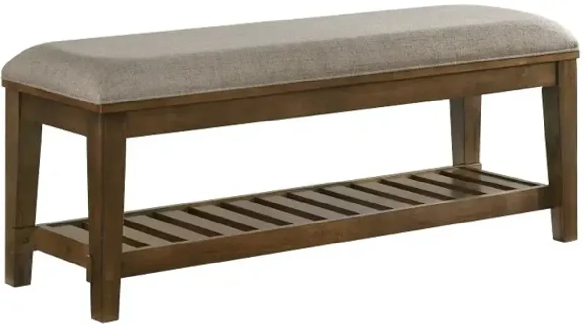 Andover Walnut Bed Bench