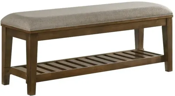 Andover Walnut Bed Bench