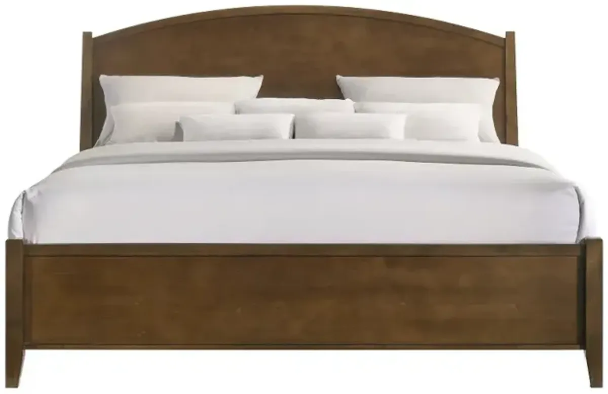 Andover Walnut King Bed