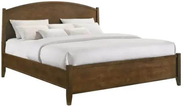 Andover Walnut King Bed